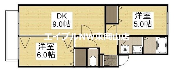 リバーサイド金岡　A棟の物件間取画像